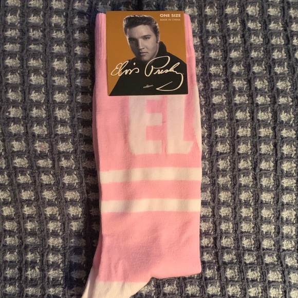 Accessories - Elvis Presley pink socks unisex